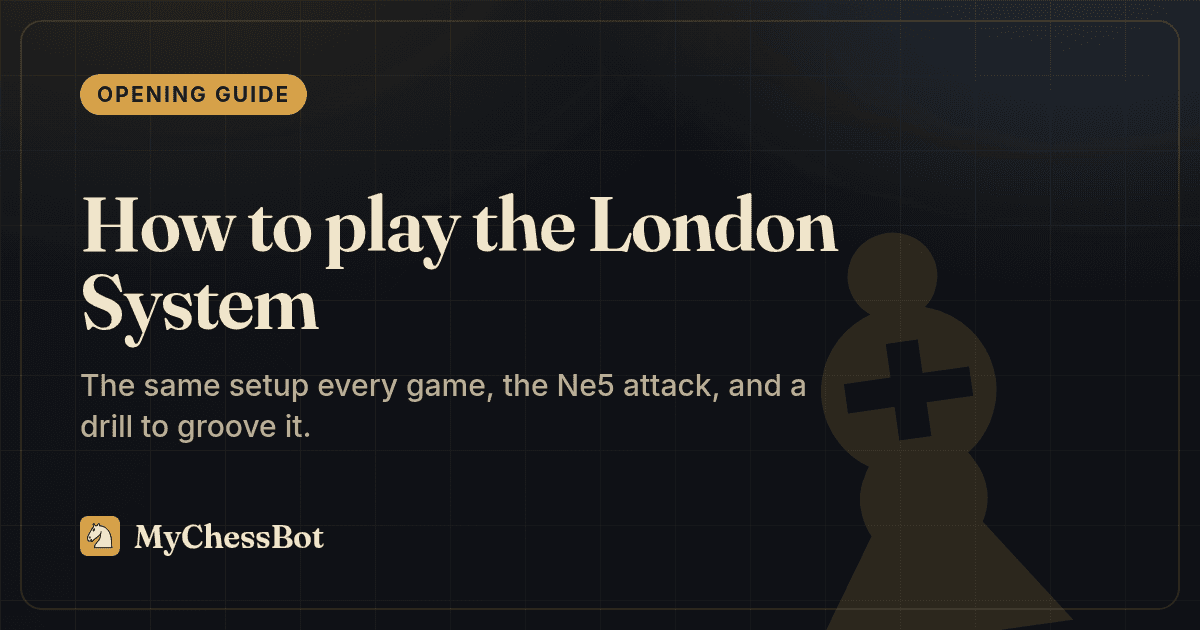 How to play the London System
